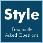 Wardrobe, Makeup, and Style FAQ